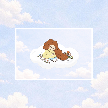 Cloudy Days Postcard
