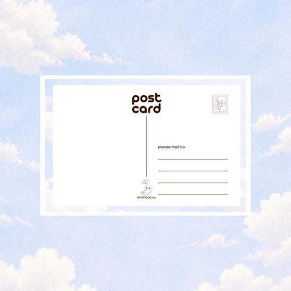 Cloudy Days Postcard