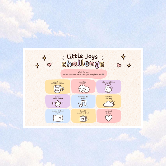 Little Joys Challenge Activity Card